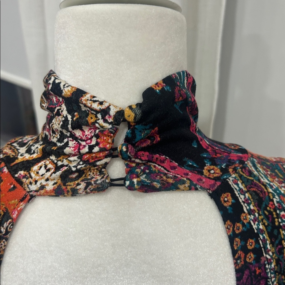 Free People Multicolor Patterned Dress - Picture 4 of 6